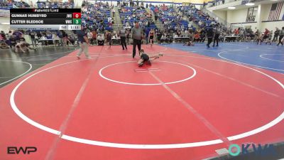 67 lbs Final - Gunnar Humbyrd, Jay Wrestling Club vs Cutter Bledsoe, Woodland Wrestling Club