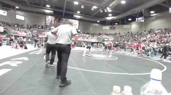 3A 157 lbs Quarterfinal - Saxton Stradinger, Union vs Holden Zeeman, Grantsville