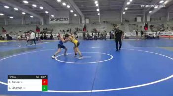 126 lbs Consolation - Gavin Linsman, MO vs Rowdy Benner, KY