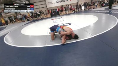 70 kg Champ. Rd Of 128 - Lain Yapoujian, Colorado vs Wyatt Stout, Pennsylvania RTC