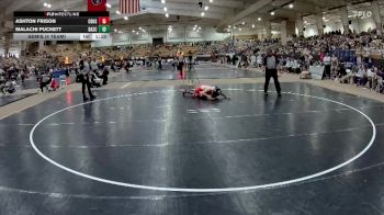 138 lbs Semis (4 Team) - Malachi Puckett, Baylor School vs Ashton Frison, Christian Brothers High School