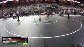 145 lbs Quarterfinal - Katherine Stewart, Bartram Trails vs Lilly Lutrell, Freedom (Tampa)