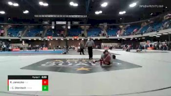 132 lbs Quarterfinal - Cale Stonitsch, Minooka vs Ryder Janeczko, Yorkville