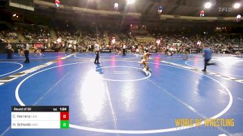 95 lbs Round Of 32 - Caden Herrera, Lion Of Judah Wrestling Academy vs Hendrix Schwab, Immortal Athletics WC