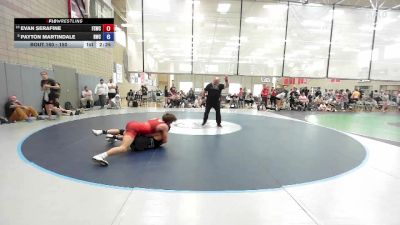 150 lbs 5th Place Match - Evan Serafine, Fighting Squirrels Wrestling Club vs Payton Martindale, Rigby Wrestling Club