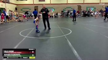 52 lbs Round 3 - Raygen Slokovitz, Williamsburg Wrestling Club vs Milo Ksebe, McDonald Wrestling Academy