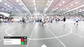 126 lbs Rr Rnd 1 - Bobby Gardner, Buffalo Valley Black HS vs Amarfio Reynolds, A