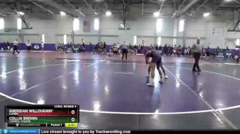 141 lbs Cons. Round 3 - Sheridan Willoughby, Luther vs Collin Brown, Cornell College