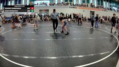72 lbs Quarterfinals (8 Team) - Vander Zimmerman, Buxton vs John Petrovich, Team Barracuda