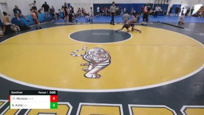 55 lbs Semifinal - Fitz Legend Moreno, Red Wave Wrestling vs Sebastian Axtle, California