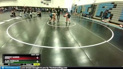 151-156 lbs Round 4 - Alex Morales, Greeley West vs Jeremy Harris, Central