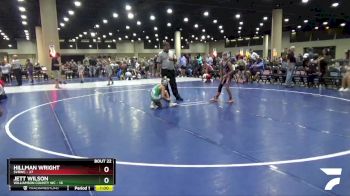 80 lbs Round 6 (8 Team) - Jett Wilson, Williamson County WC vs Hillman Wright, SVRWC