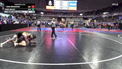 5A 150 lbs Semifinal - Josh Draskovic, Scottsboro vs John Kelley, Hayden