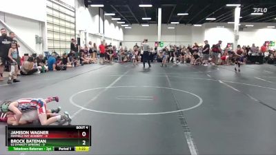 48 lbs Round 2 (6 Team) - Brock Bateman, U2 Dynasty Uprising vs Jamison Wagner, Mayfield Mat Academy