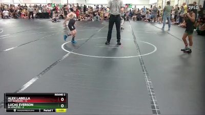 64 lbs Round 2 (6 Team) - Alex Labella, Mat Warriors vs Lucas Everson, 84 Athletes