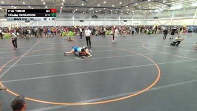 190 lbs Round 2 - Kanata Richardson, Unattached vs Lyla Hensen, Unattached