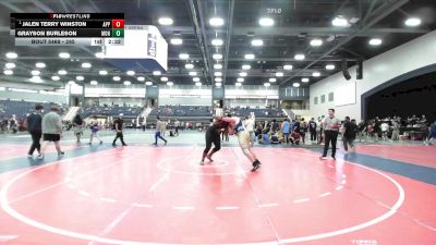 285 lbs Cons. Round 4 - Jalen Terry Winston, Apprentice School vs Grayson Burleson, Montreat College