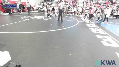 80 lbs Round Of 16 - Cole Cooper, Collinsville Cardinal Youth Wrestling vs Finn Millison, Verdigris Youth Wrestling