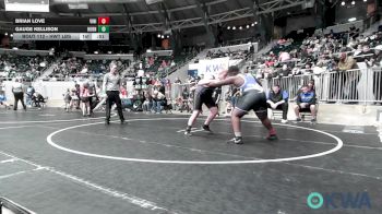 Round Of 16 - Brian Love, Vinita Kids Wrestling vs Gauge Kellison, Hornet Wrestling Club
