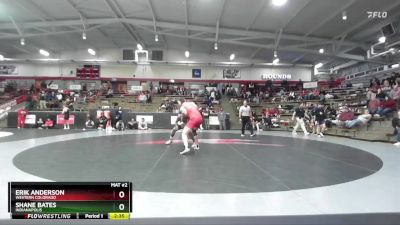 174 lbs Champ. Round 1 - Erik Anderson, Western Colorado vs Shane Bates, Indianapolis