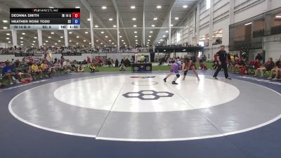 140 lbs Deonna Smith, Indiana Gold vs Heather Rose Todd, South Carolina
