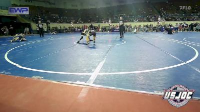 67 lbs Semifinal - Bennett Dawson, Team Tulsa Wrestling Club vs Carter Crutchfield, Keystone Wrestling Club