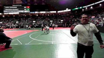 160 lbs Champ. Round 2 - Grayson Kearney, MED1 vs Zane Townsend, MON1