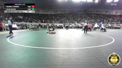 G5A-155 lbs Cons. Round 1 - Lilah Blair, Little Axe-Girls vs Adama Coenen, Plainview-Girls