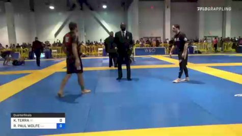 KIM TERRA vs ROBERT PAUL WOLFE 2021 American National IBJJF Jiu-Jitsu Championship