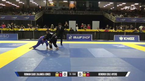 Hendrix Cole Ayers vs Roman Cade Zalamea Jones 2026 Pan Kids Jiu-Jitsu IBJJF Championship