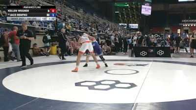 190 lbs Cons. Sub-rd Of 32 - Kellen Wegner, Iowa vs Jace Renfro, Missouri