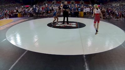 100 lbs Cons 32 #2 - Autumn Oregon-Williams, IL vs Kyler Menza, WA