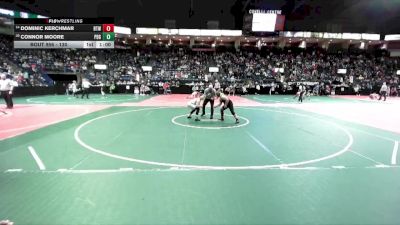 130 lbs Cons. Round 2 - Dominic Kerchmar, BTWA vs Connor Moore, PBG1