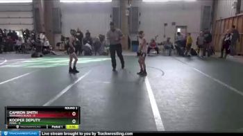 68 lbs Round 2 (4 Team) - Kooper Deputy, POWA vs Camron Smith, Warhawks Black