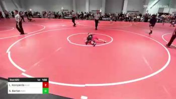 89 lbs Quarterfinal - Landon Komperda, Black Fox Wr Ac vs Samuel Barton, Roseburg Mat Club