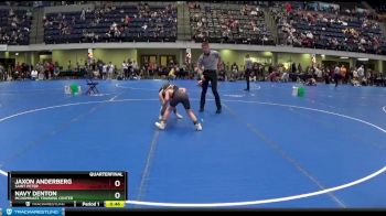 75 lbs Quarterfinal - Navy Denton, McDominate Training Center vs Jaxon ANDERBERG, Saint Peter