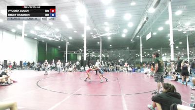70 lbs Rr Rnd 8 - Phoenix Logan, Alpha Girlz vs Tinley Brannon, Lady Assassins