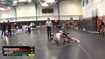 152 lbs Round 5 (10 Team) - Riley McLaughlin, Burns/Pine Bluffs vs Jake Hicks, Wheatland