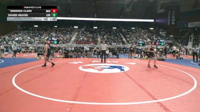 3A-113 lbs Cons. Round 2 - Brennen Clark, Mountain View vs Zavier Heater, Lovell
