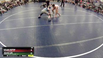 125 lbs Round 1 (6 Team) - Kylan Ooton, Oklahoma Elite vs Keanu Lee, South Dakota Thunder