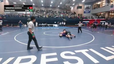 285 lbs Semifinal - Sebastian Borrego, Richardson Lake Highlands vs Hamaz Rawn, Klein Cain