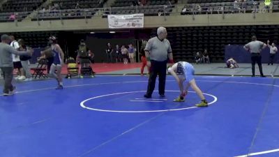 110 lbs Consi Of 8 #2 - Lukas Norbury, Harrisburg, PA vs Brayden Giovinco, Phoenixville, PA