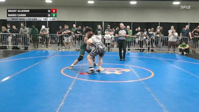 175 lbs Round Of 64 - Brady Allessie, PA vs Mario Carini, CA