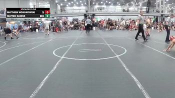 84 lbs Round 4 (6 Team) - Matthew Nowakowski, The Outsiders vs Matteo Danise, Mat Assassins