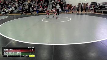 105 lbs Cons. Round 3 - Axel Lorg, Shelton Wrestling Academy vs Hayden Vandagriff, Duncan Marauders Wrestling