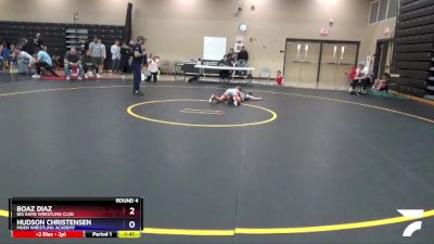 71 lbs Round 4 - Boaz Diaz, Big Game Wrestling Club vs Hudson Christensen, Moen Wrestling Academy