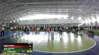 106 lbs Cons. Round 2 - Lucas Evans, Logan vs Quin Whitely, Spring Creek