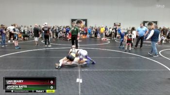 62 lbs Quarterfinal - Jayceon Batts, Columbia Knights vs Liam Beasey, Team Tiger