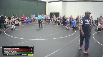 70 lbs Semifinal - Finnley Purvis, Summerville Takedown Club vs Jackson Chapman, Cane Bay Cobras