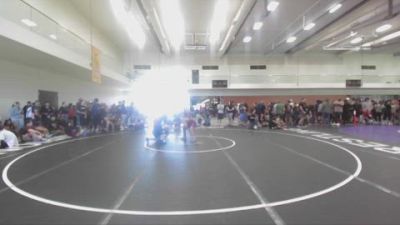 120 lbs Champ. Round 2 - Jax Vang, SILVABACK (SBTC) vs Nate Duffey, Earned Wrestling Academy